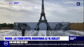 Paris: la tour Eiffel rouvrira le 16 juillet