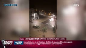Le maire de Pennautier, dans l'Aude, sur RMC: "Restez confinés chez vous!"