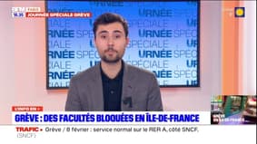 Mobilisation contre la réforme des retraites: des facultés bloquées en Ile-de-France