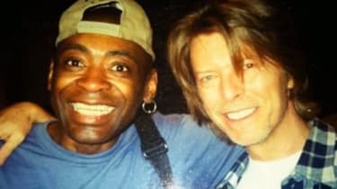 Dennis Davis et David Bowie