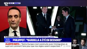 Florian Philippot (Les Patriotes): "Gabriel Attal a réussi à mettre Jordan Bardella face aux contradictions énormes [du programme du RN]"