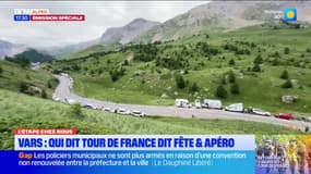 Vars: la fête et l’apéro pour accueillir le Tour de France