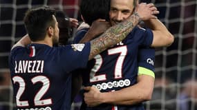 Ibrahimovic, Pastore et Lavezzi