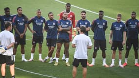 L'Olympique lyonnais sur le terrain de la Juventus Turin