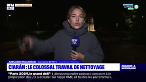 Tempête Ciaran: après les intempéries, le colossal travail de nettoyage