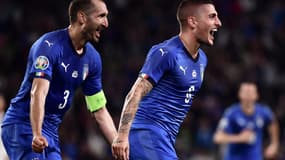 Giorgio Chiellini et Marco Verratti