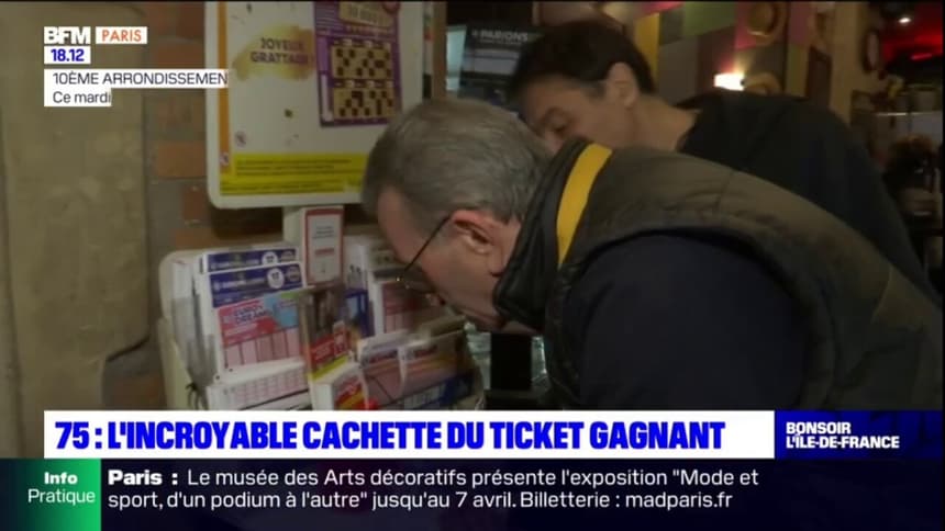 Jackpot : il remporte 15 millions d'euros au loto, son ticket gagnant était  caché dans le téléviseur