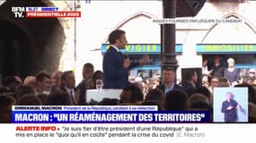 Emmanuel Macron: "Nous devons mettre en place un grand service public de l'autonomie"