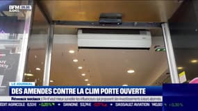 Bientôt des amendes de 750€ contre la clim porte ouverte ?
