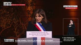 “Des milliers de personnes traumatisées à jamais”: le discours d'Anne Hidalgo en hommage aux victimes des attentats du 13-Novembre