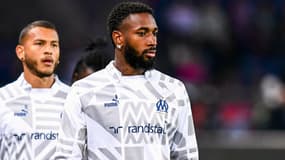 Gerson avec l'OM en Ligue 1, octobre 2022