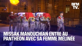 Missak Manouchian, figure de la Résistance, fait son entrée au Panthéon avec sa femme Mélinée  