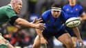 Paul O'Connell (Irlande) et Guilhem Guirado (France)