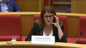 Marlène Schiappa assure ne pas avoir "de relation personnelle" avec le président de SOS Racisme