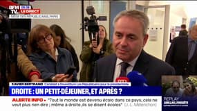 2022: Xavier Bertrand affirme qu'il n'y aura "qu'un candidat" à droite