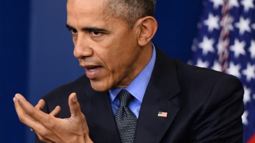 Le président américain Barack Obama, le 18 décembre 2015 à Washington