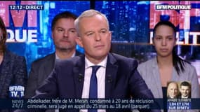 Dérèglement climatique: "Je pense qu'il faut une action déterminée, constante et forte", affirme François de Rugy