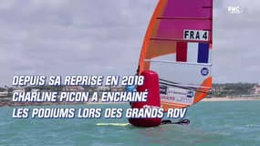 Mondiaux de voile : La belle médaille de bronze de Charline Picon en planche RS:X