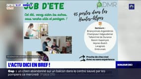 Job d'été: l'ADMR recrute dans les Hautes-Alpes