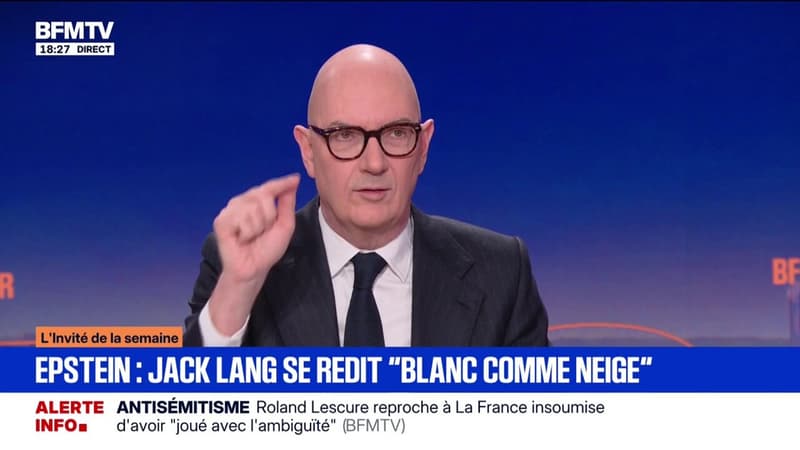 Affaire Epstein: "Bercy travaille", assure Roland Lescure, ministre de l'Économie