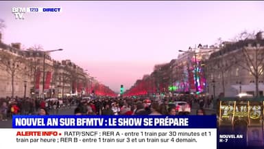 Story 1 : Les champs-Élysées se préparent au réveillon de la Saint-Sylvestre - 31/12