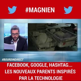 Facebook, Google, Hashtag... Les nouveaux parents inspirés par la technologie
