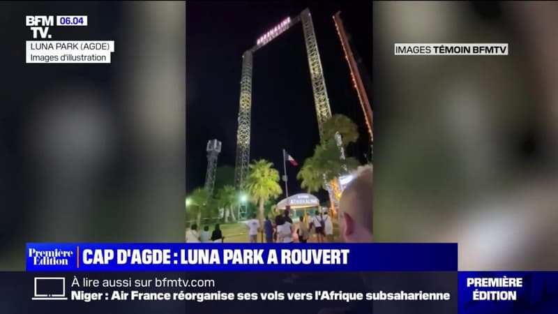 Le Luna Park du Cap d'Agde rouvre ses portes deux jours après la mort d'un adolescent dans un manège