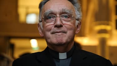 Mgr Pontier, le président de la Conférence des évêques de France (CEF).