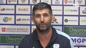 Bayonne-UBB : "On sait qu'il va falloir être à plus de 100% pour rivaliser" reconnait Patat