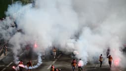 Des manifestations lors de la mobilisation du 18 septembre à Lyon 