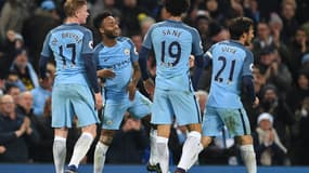 Raheem Sterling et Leroy Sané, tous les deux buteurs, ont bien régalé face à Arsenal ce dimanche (2-1).