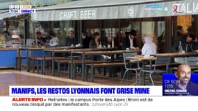 Réforme des retraites: les restaurants lyonnais font grise mine