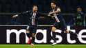 Neymar et Marquinhos lors de PSG-Dortmund