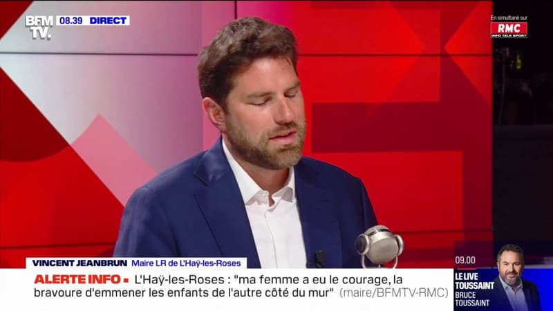 Vincent Jeanbrun, maire LR de L'Haÿ-les-Roses: 