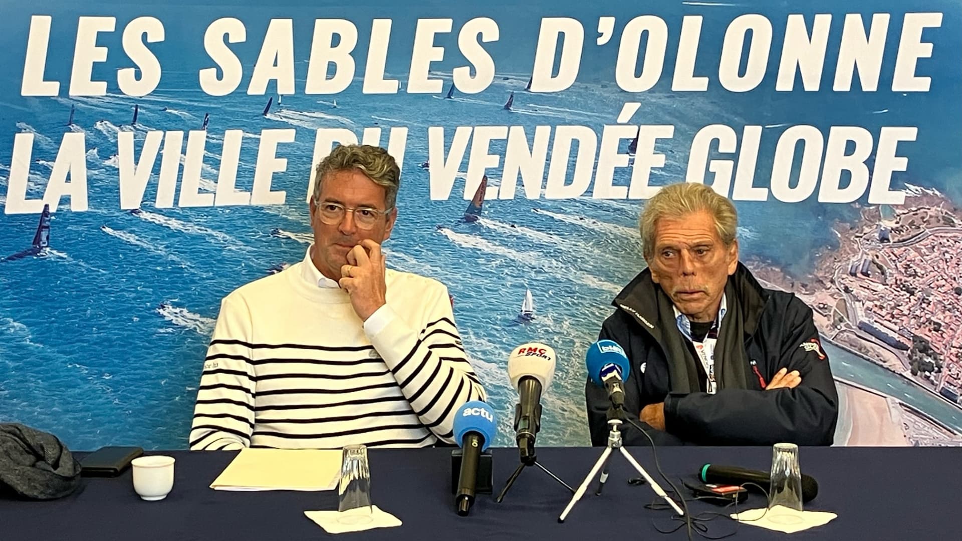 Vendée Globe - Philippe Jeantot, le 2 novembre 2024 Vendée Globe - Philippe Jeantot, le 2 novembre 2024
