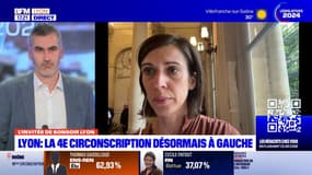 Lyon: élue députée de la 4e circonscription, Sandrine Runel affirme qu'il y'a "une nécessité de dialoguer"