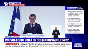 Gérald Darmanin: "Pendant la journée, à partir du 15 décembre, l'attestation ne sera plus obligatoire pour se déplacer"