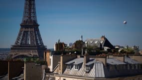 Les toits de Paris le 7 mai 2020.