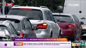 Carburants: E. Macron face à la réalité des blocages 