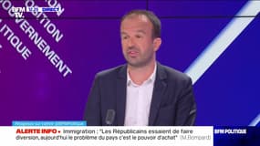 "Les Républicains essaient de faire diversion, aujourd'hui le problème du pays c'est le pouvoir d'achat", Manuel Bompard - 21/05