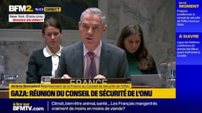 ONU: "La France condamne les frappes israéliennes menées depuis hier sur la bande de Gaza"