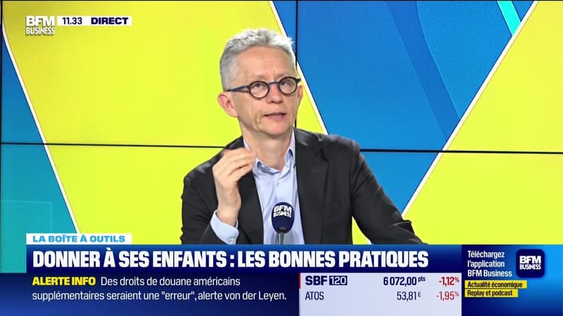 La boîte à outils : Donation, quel âge pour donner aux enfants ? - 20/01