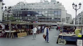 L'immeuble de l'AFP place de la Bourse.