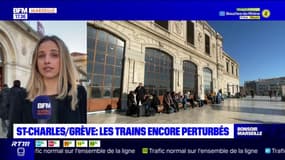 Marseille: la circulation des trains encore perturbée à la gare Saint-Charles