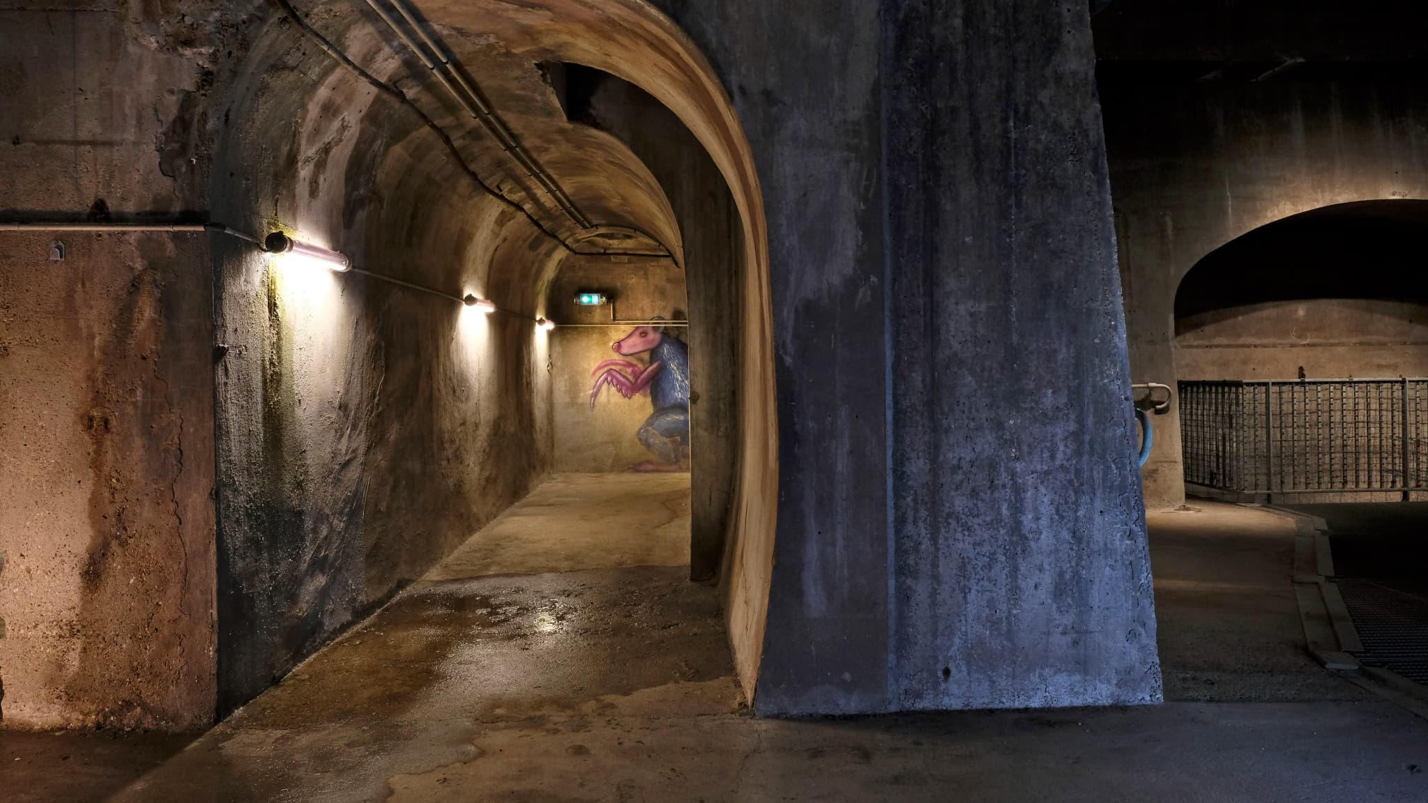 Musée des égouts de Paris, Quai d'Orsay, 2021.