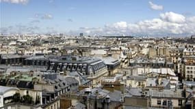 Vue de Paris. La capitale, avec les villes de Neuilly-sur-Seine et Nice sont les mauvais élèves du logement social, selon le quotidien économique Les Echos qui précise que Paris a écopé cette année d'une amende record de 15,1 millions d'euros pour non res