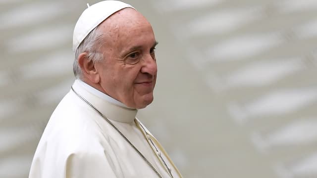 Le pape François, le 13 décembre 2017.