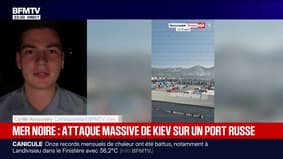 Guerre en Ukraine: attaque massive de Kiev sur un port russe