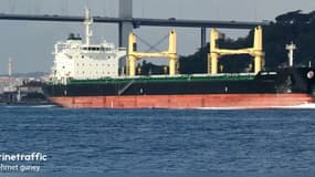 Le cargo MV Ruby transportant 20.000 tonnes de nitrate d'ammonium, de pavillon maltais