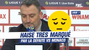 Lens 2-3 Monaco : "La frustration est énorme", Haise très marqué par la défaite